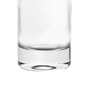 375ml Clear Liquor Glass Bottles with Screw Top