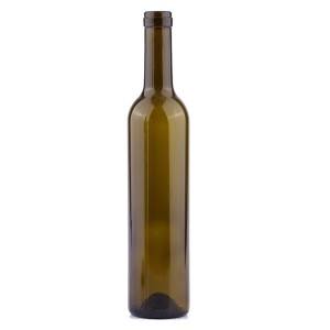 China Wholesale Bottle With Cork Stopper Quotes Pricelist- Dark green bottle – QLT