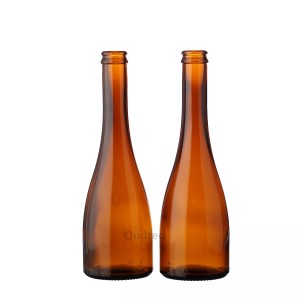 High-Quality Cheap Round Glass Bottles Factories Pricelist- 500 ml liquor clear vodka glass bottle with cork  – QLT