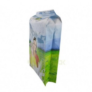 Customized Printed Sealed Milk Powder Side Gusseted Pouches for food packaging