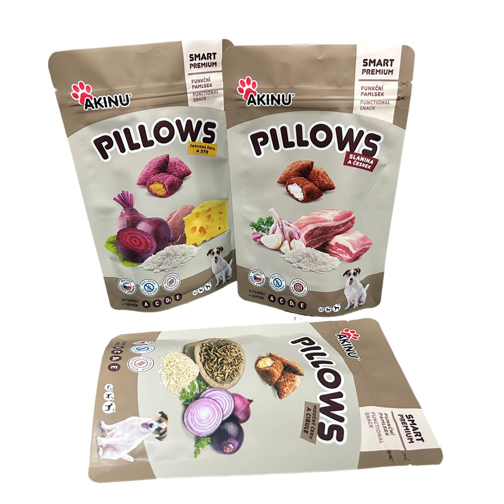 1 stand up pouches for pillows snack