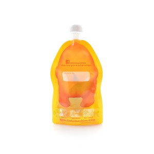 Customized Stand Up Liquid Packaging Pouch With Spout