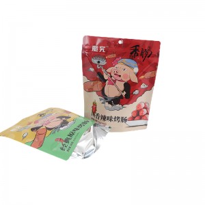 Customized Printed Stand Up Pouch Bag For Snacks Food Packaging