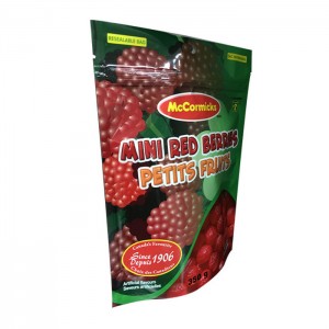 High quality fresh Fruit Packaging Pouch for Fruits and Vegetables