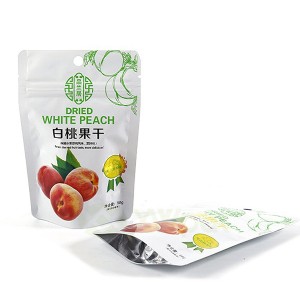 Stand Up Pouches OEM Custom Printed Dried Fruit and Nuts Packaging With Zip