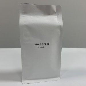 Hot sale Flat Bottom Pouch for Coffee Bean Packaging