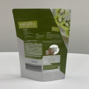 Custom Printed Stand Up Pouch Bag For Hemp Seed Packaging