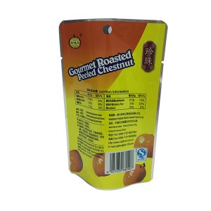 Printed Retort Pouch for Roasted Chestnuts Pack Ready to Eat Snack