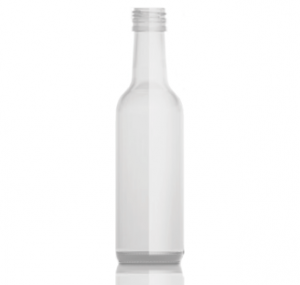 Glass Liquor Bottle Flint 187ml