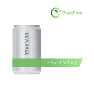 Professional Design Blank Aluminium Beverage Cans - Aluminum energy drink sleek can 200ml – PACKFINE