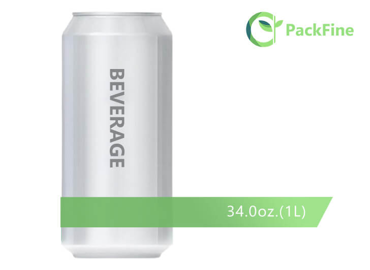 OEM/ODM Supplier Soft Drinks Cans 330ml - Aluminum craft beer cans standard 1000ml – PACKFINE