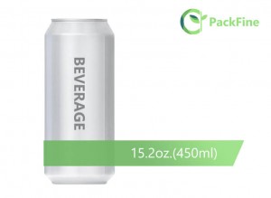 Chinese wholesale 355ml Can - Aluminum beverage standard can 450ml – PACKFINE