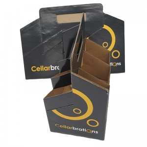 Best Price on Cake Box Soho Road - Custom Complicated Process Pattern Printed Eco Beer Carrying Boxes – Hongye