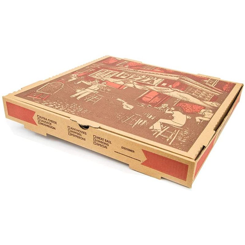 Fast delivery Loaf Cake Boxes - Hongye blank aircraft corrugated cardboard pizza boxes – Hongye