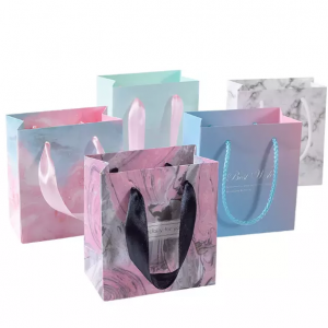 Custom Complicated Printed Pattern Empty Lovely Gift Bags