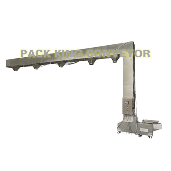 Chinese wholesale Hopper Conveyor Feeder - Z Bucket Conveyer – Multi Drop – Pack King