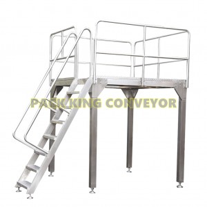 Online Sale Vertical Supporting Working Platforms For whole conveying line packing system