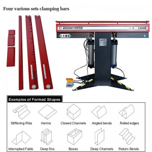 Magnetic Sheet Metal Bending Machine Folding Machine With CE 1250w