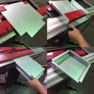 Galvanized sheet Manual Folder Machine ,stainless steel manual bending machine instock 1000E