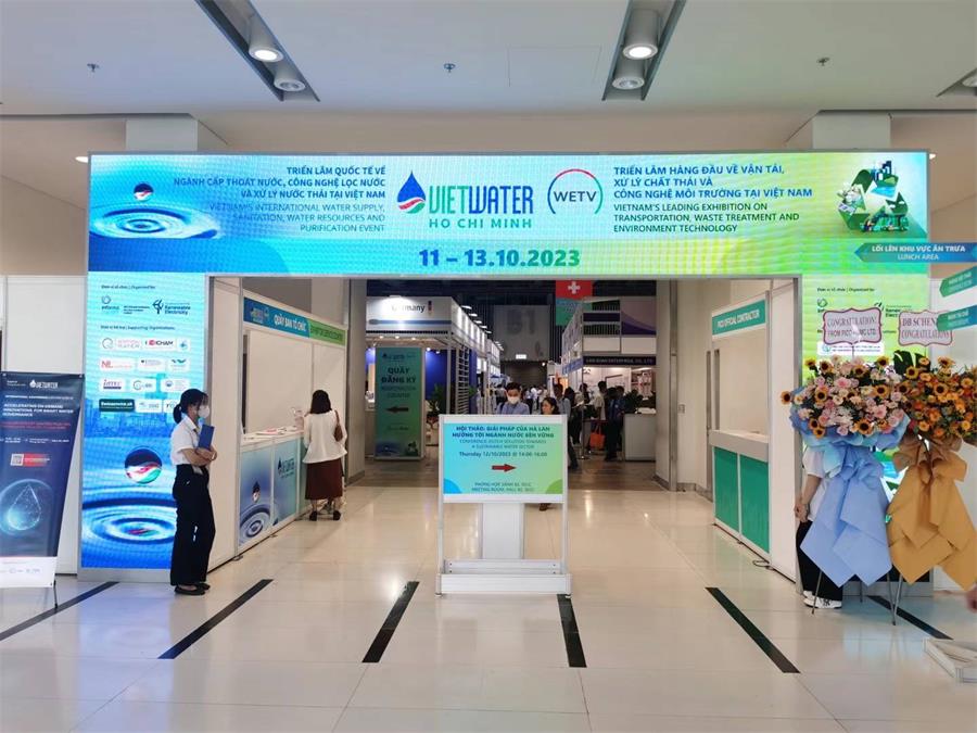 O Grupo Panda foi convidado a participar da Exposição Vietwater 2023, para ajudar a desenvolver a indústria da água no Sudeste Asiático