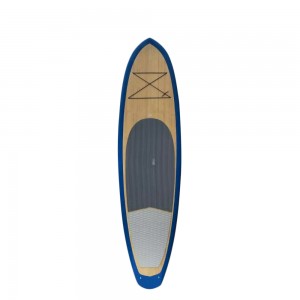 Summer Water Sports Spray Paint SUP Paddle Board Bamboo Stand Up Paddle Board Factory OEM Supply Renting Touring surfboard