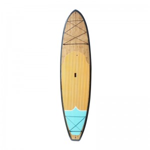 Customized All Round 10’6 ft SUP Boards Top Quality Bamboo SUP Stand up Paddle Boards