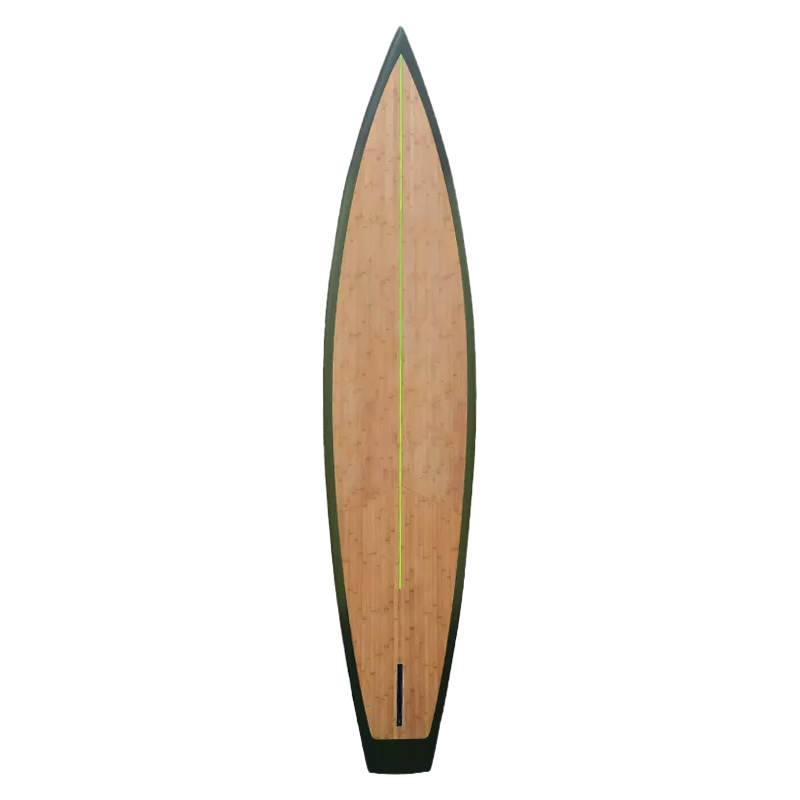 China OEM Wooden Sup - 2022 Customized EPS Core SUP Boards Surfboards Epoxy Bamboo SUP Paddle Board – Panda detail pictures