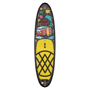 Board Inflatable Factory Wholesale OEM Black Paddleboard10’6 Surf Board Inflatable Stand Up Paddle Board Sup Water Sports Sup Board
