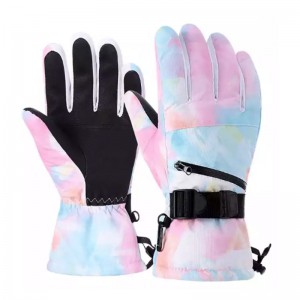 Hot Selling Winter Windproof Sport Touchscreen Anti-slip Waterproof Thermal Ski Gloves