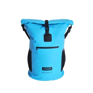 New 30L Roll Top PVC Insulated Waterproof Backpack Dry Bag Cooler For Fishing And Camping