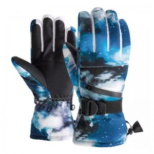 Professional Touchscreen Outdoor Warm Winter Waterproof Ski Gloves Snowboard Gloves Waterproof Motorcycle Thermal Snow Gloves