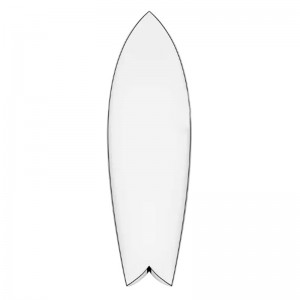 Customized Epoxy Shortboard Fish Tail Surfboard With Surfboard Fins