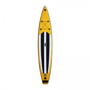 12’6 ft race stand up paddle board inflatable Board manufacturer with Pump