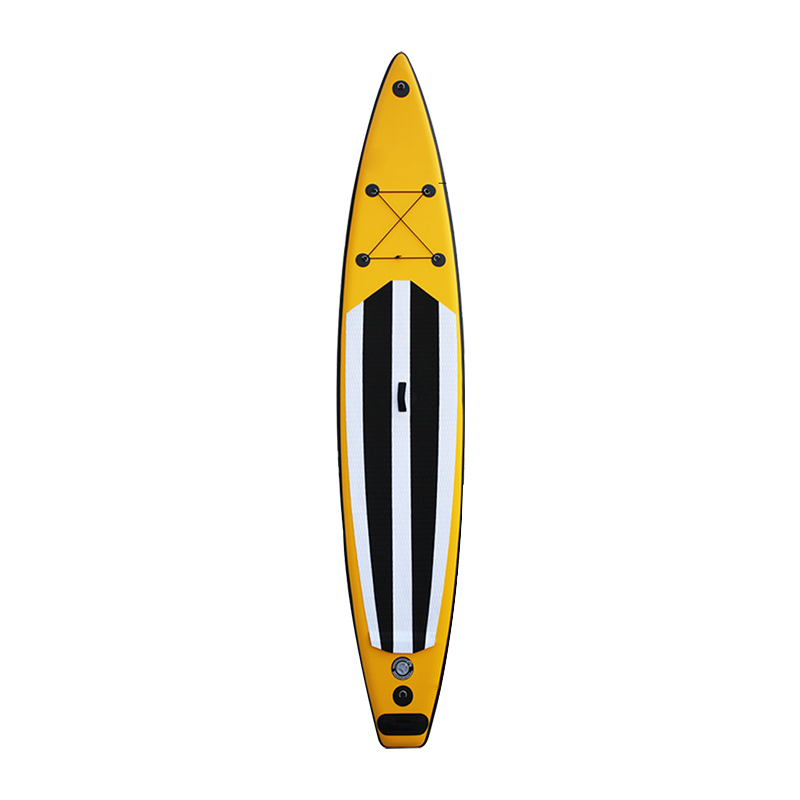 12’6 ft race stand up paddle board inflatable Board manufacturer with Pump Featured Image