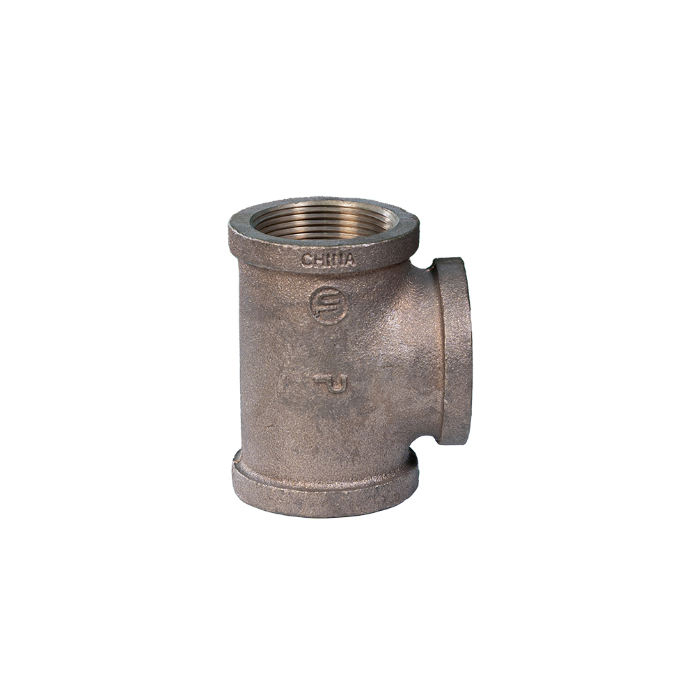 Cast Bronze Threaded Equal Tee Fitting