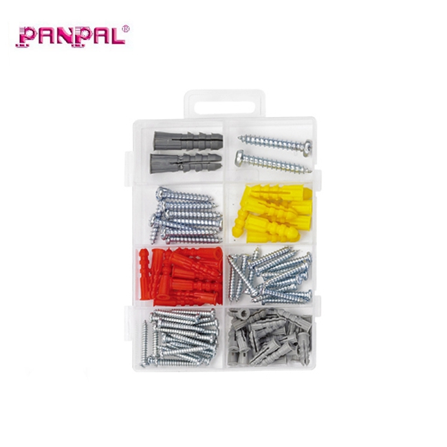 China wholesale Metal Push Pin Manufacturer –  100Pcs Self Tapping Screw Set – PANPAL