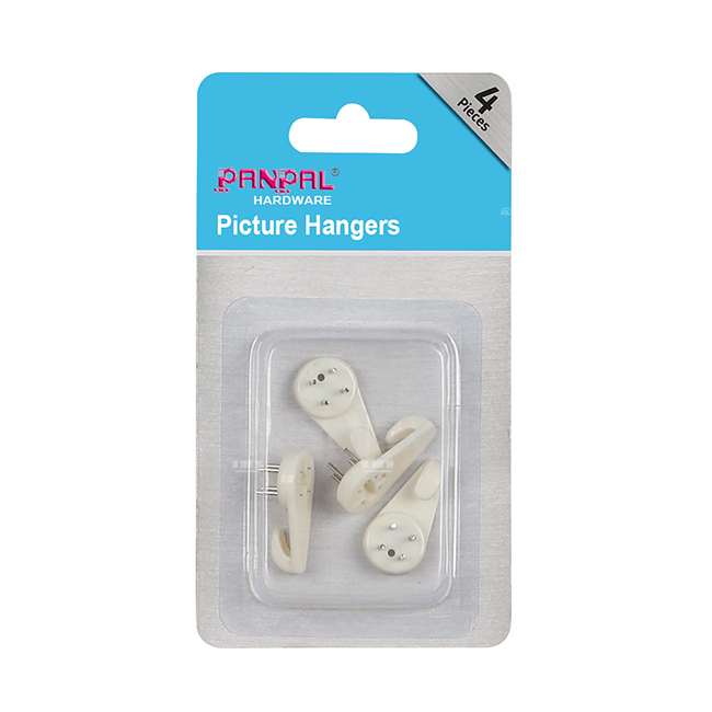 ODM S Hook Manufacturers –  Blister Packing Plastic Picture Hanger – PANPAL