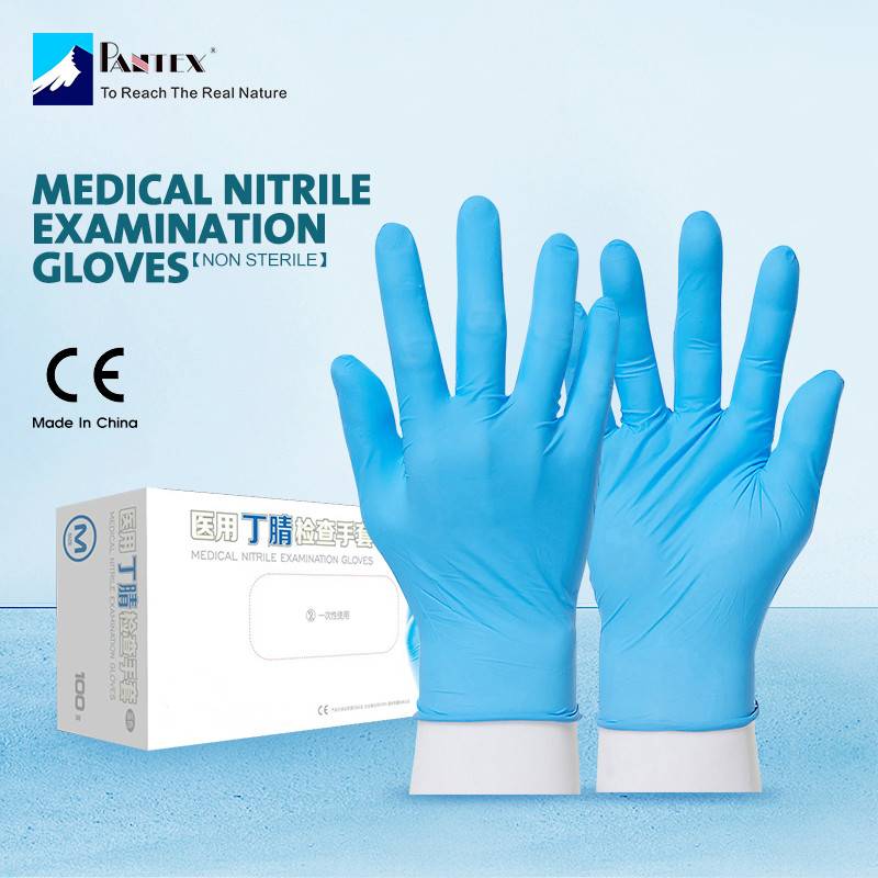 China Wholesale Disposable Rubber Gloves Factories - Powder-Free Medical Nitrile Exam Gloves – Pantex