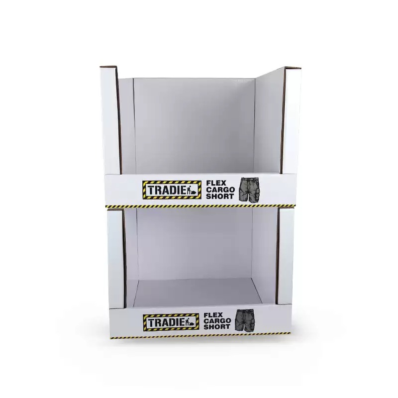 2021 Latest Design Pop Display Stand - Stackable Ready PDQ Display Box for Apparel Retail – Raymin