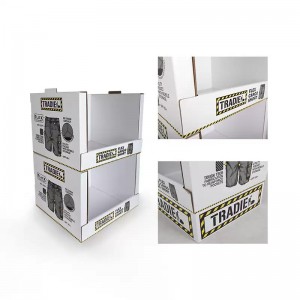 Stackable Ready PDQ Display Box for Apparel Retail
