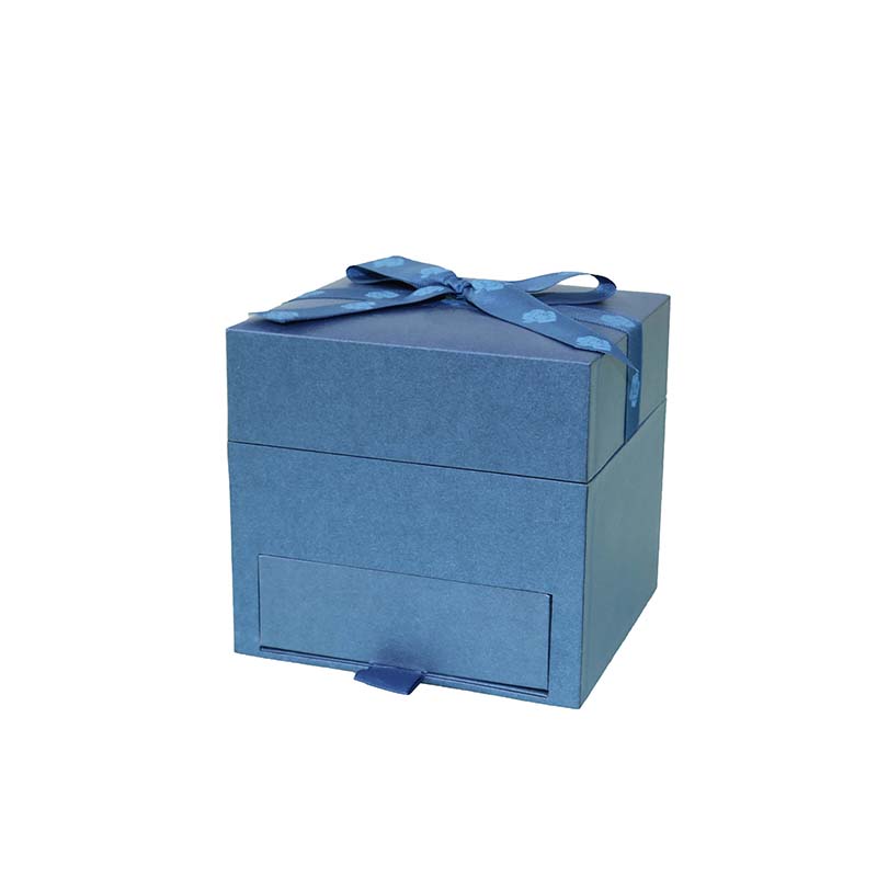 OEM/ODM Manufacturer Paper Party Bags - Book Style Jewelry Set Packaging Box with Bow on Top – Raymin