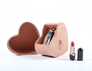 Romantic Heart Shape Drawer Style Lipstic Packaging Luxury Box
