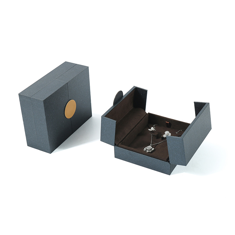 Bottom price Paper Bag Packaging - Creative Luxury Jewelry Double Doors Gift Box Set – Raymin