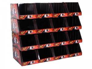 Wholesale Advertising Cardboard - PDQ stacked Half Pallet Display for Walmart Stores – Raymin