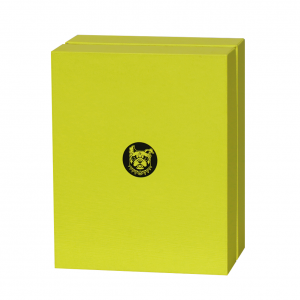 Hi-wall Smart Handbag Packaging Gift Box with Yellow and Black Color Printed