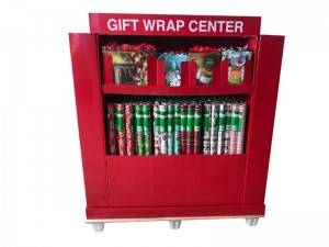Rapid Delivery for Floor Stack Display - Gift Wrap Center Dump bins display for Party products combination – Raymin