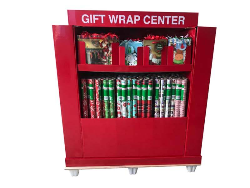 Hot Sale for Pos Display Design - Gift Wrap Center Dump bins display for Party products combination – Raymin