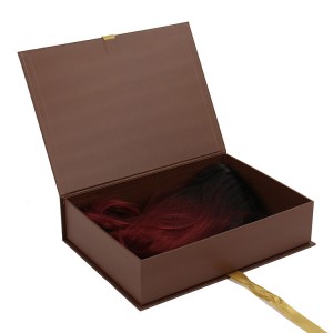 Rigid Magnetic Gift Box lined with Silk, locked with silk ribbons