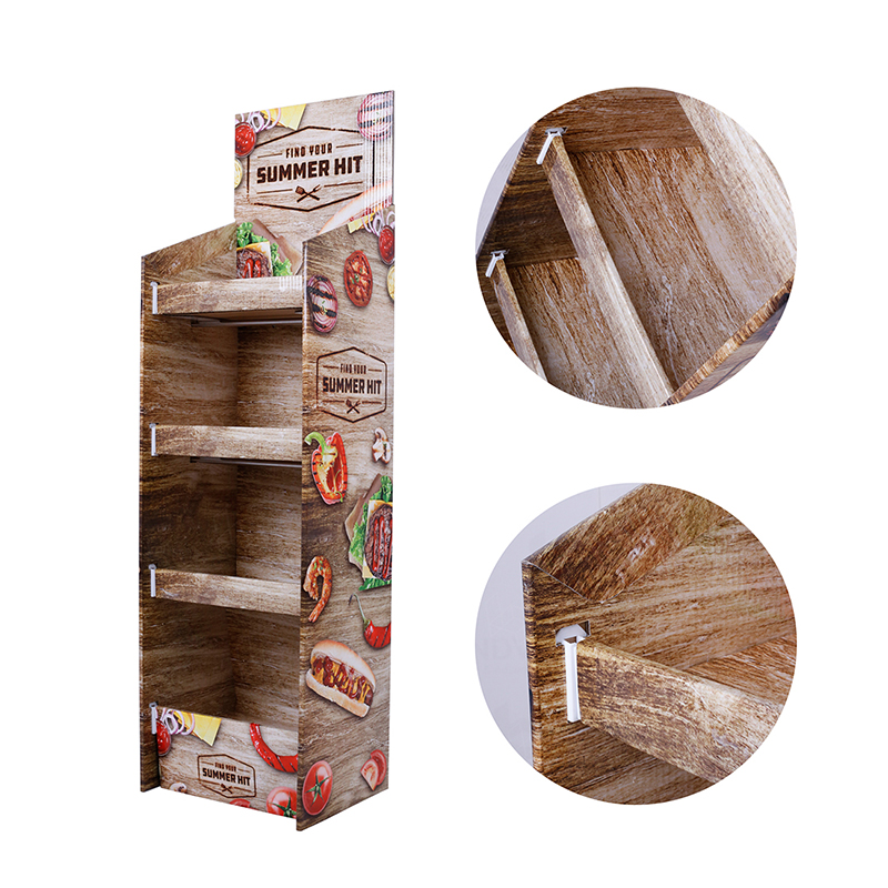 Special Design for Pallet Skirt Display - Find Your Summer Hit Snack Food Easy Assemble and Quick Ready FSDUs – Raymin