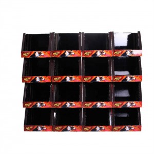 16pcs PDQ Stacked Half Pallet Display for Pet Toys